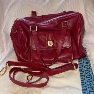 Tory Burch vintage red purse - great condition.